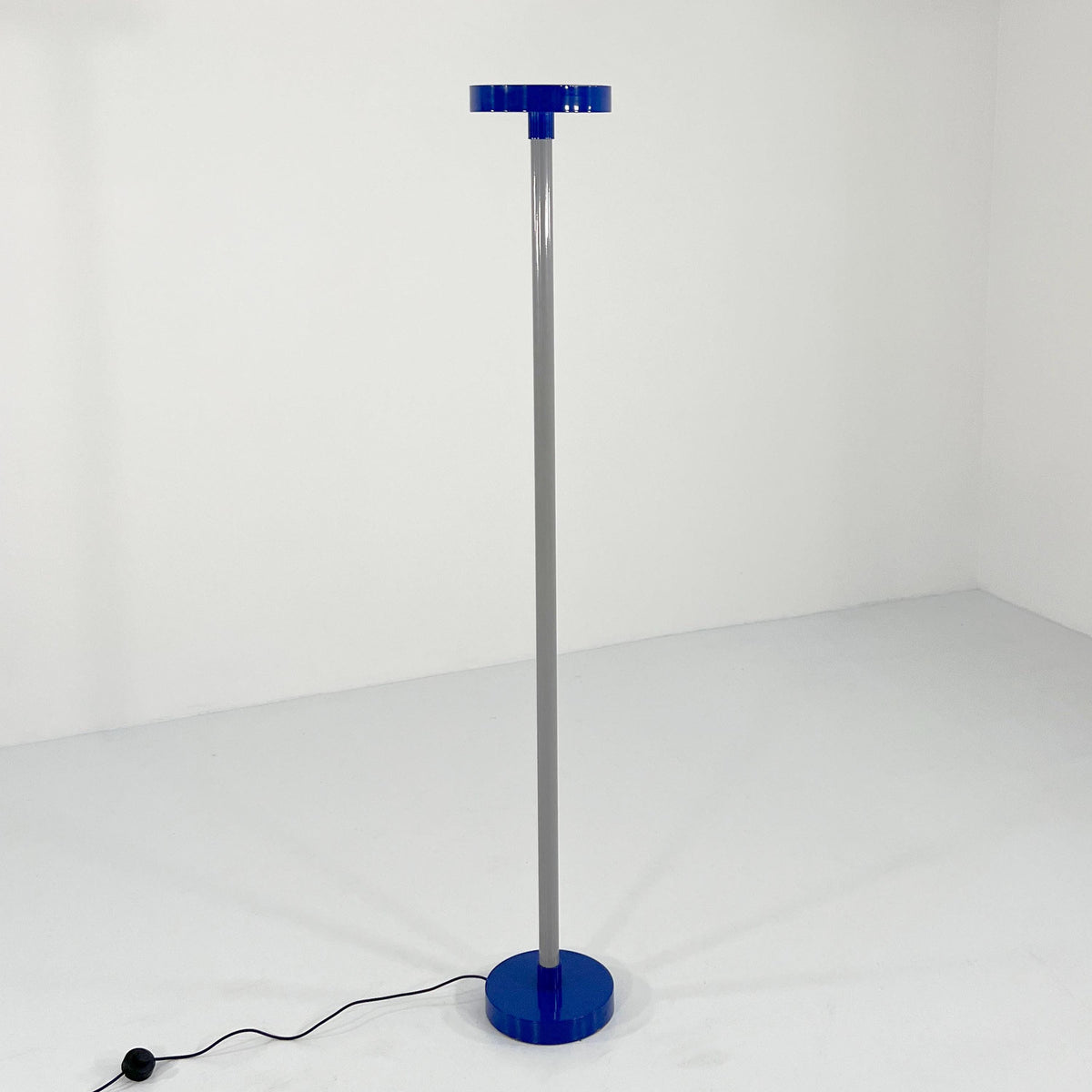 Vintage Beam floor lamp by Ettore Sottsass for Bieffeplast blue