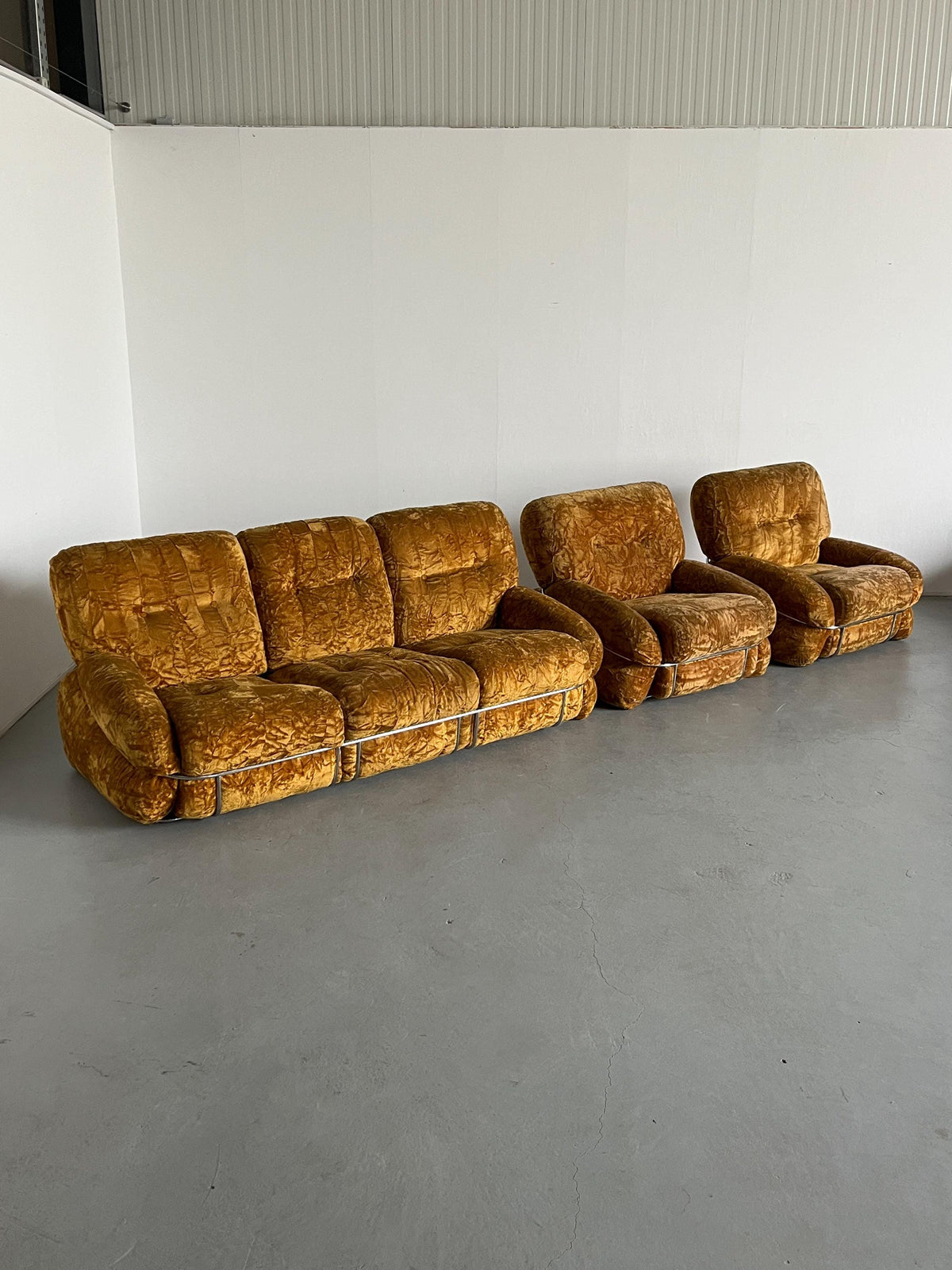Vintage 'Okay' Sitz von Adriano Piazzesi, ikonisches Mid-Century Design, 1970er
