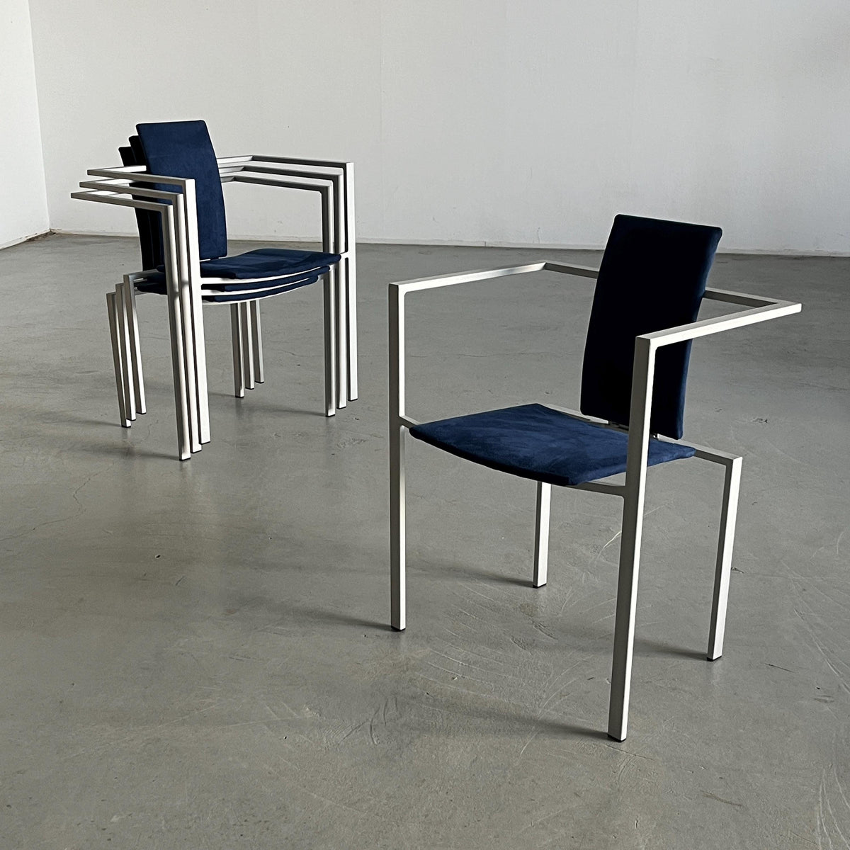 Vintage Memphis Design Stuhl von Karl Friedrich Förster für KFF