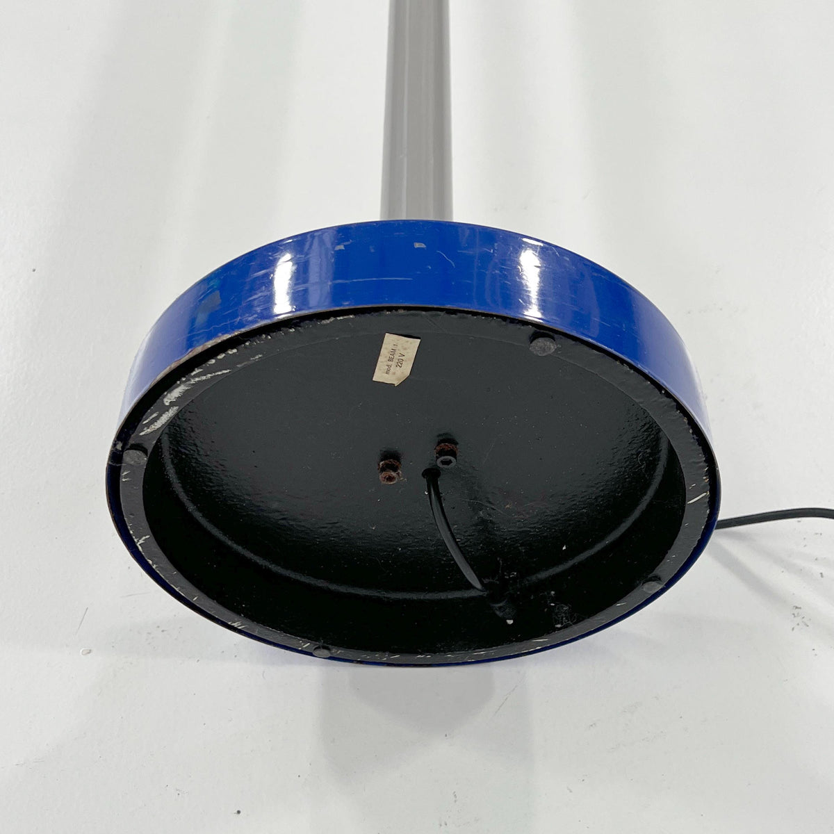 Vintage Beam floor lamp by Ettore Sottsass for Bieffeplast blue