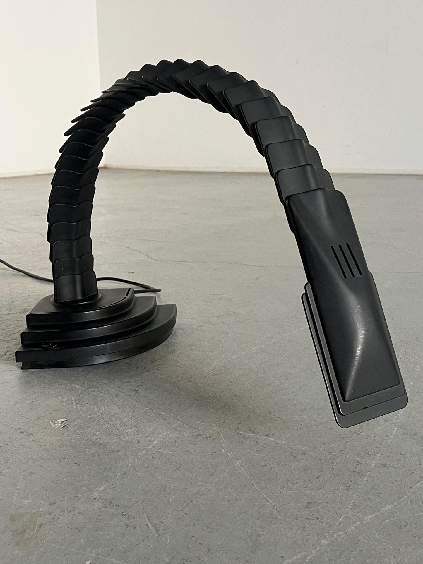 Lampe de bureau vintage Proteo de Mario Bertorelle pour JM RDM Massanzago Noir