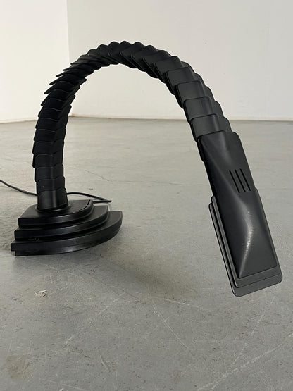 Lampe de bureau vintage Proteo de Mario Bertorelle pour JM RDM Massanzago Noir