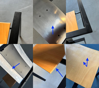 Vintage chair Memphis design by Karl Friedrich Förster for KFF 1 of 4