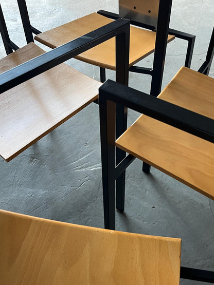 Vintage chair Memphis design by Karl Friedrich Förster for KFF 1 of 4