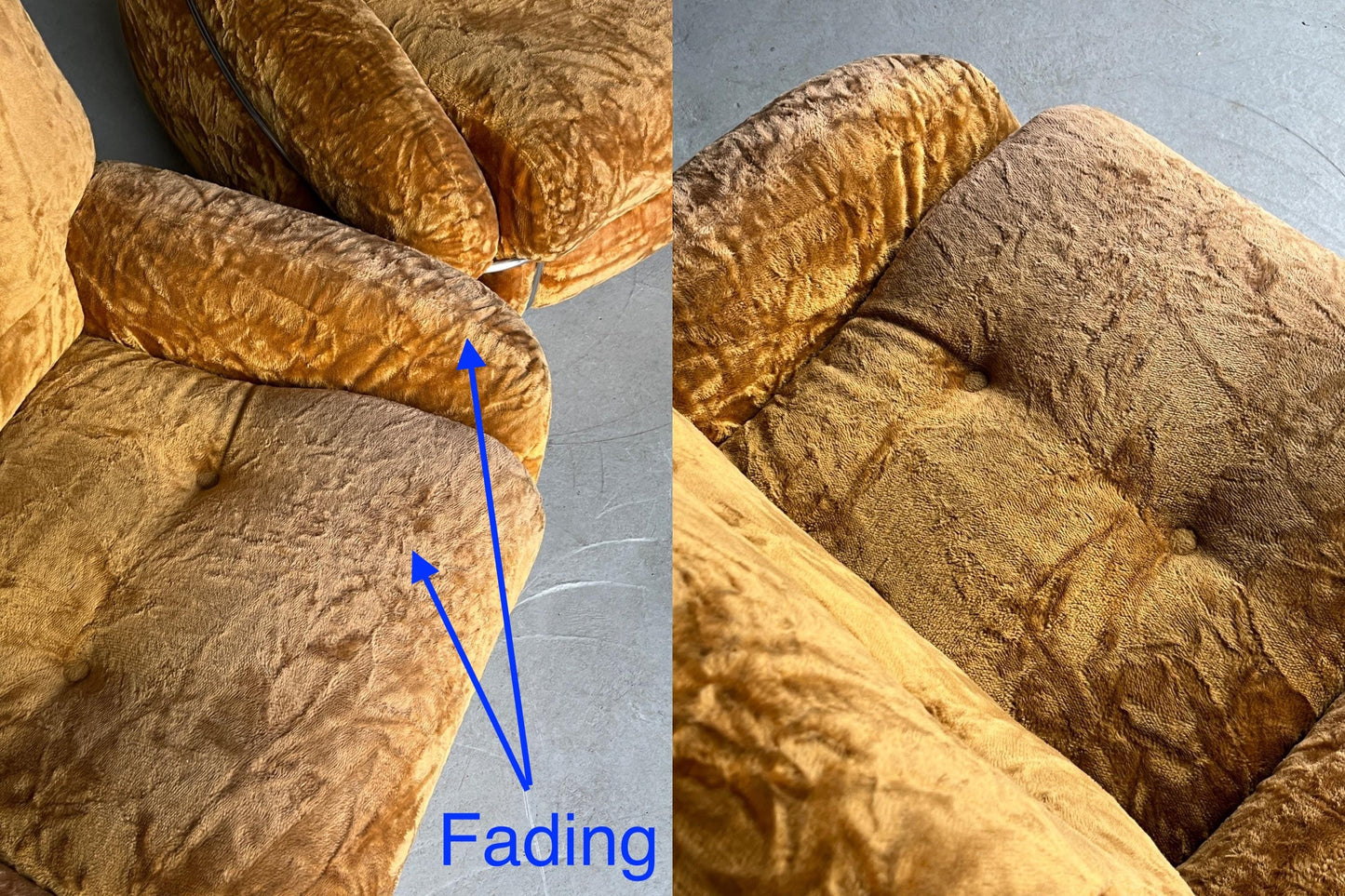 Vintage 'Okay' Sitz von Adriano Piazzesi, ikonisches Mid-Century Design, 1970er