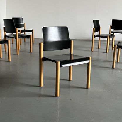 Chaise de salle à manger vintage par Froscher Sitform années 1990 1 sur 20 empilable