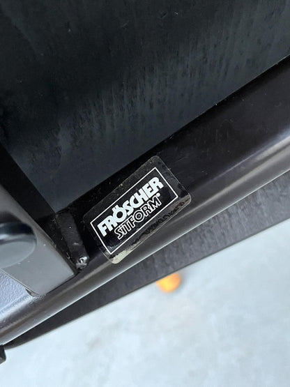 Chaise de salle à manger vintage par Froscher Sitform années 1990 1 sur 20 empilable