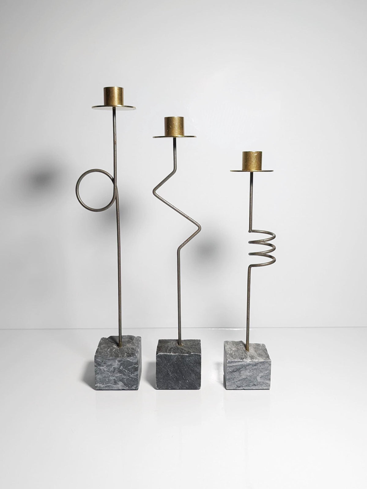 Set von 3 Vintage Kerzenständer KRÄSEN von Ehlén Johansson für IKEA, Postmodern