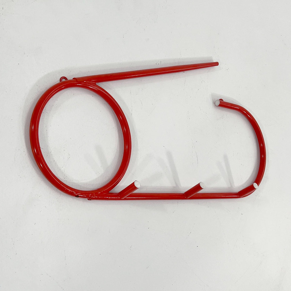 Vintage Coat Rack Red Pin by L'isola Che Non C'è Red
