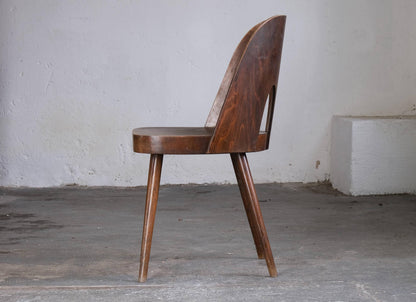 Vintage Stuhl von Oswald Haerdtl aus gebogenem Holz