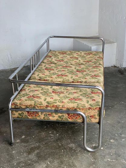 Canapé vintage d'après Anton Lorenz avec revêtement à motifs