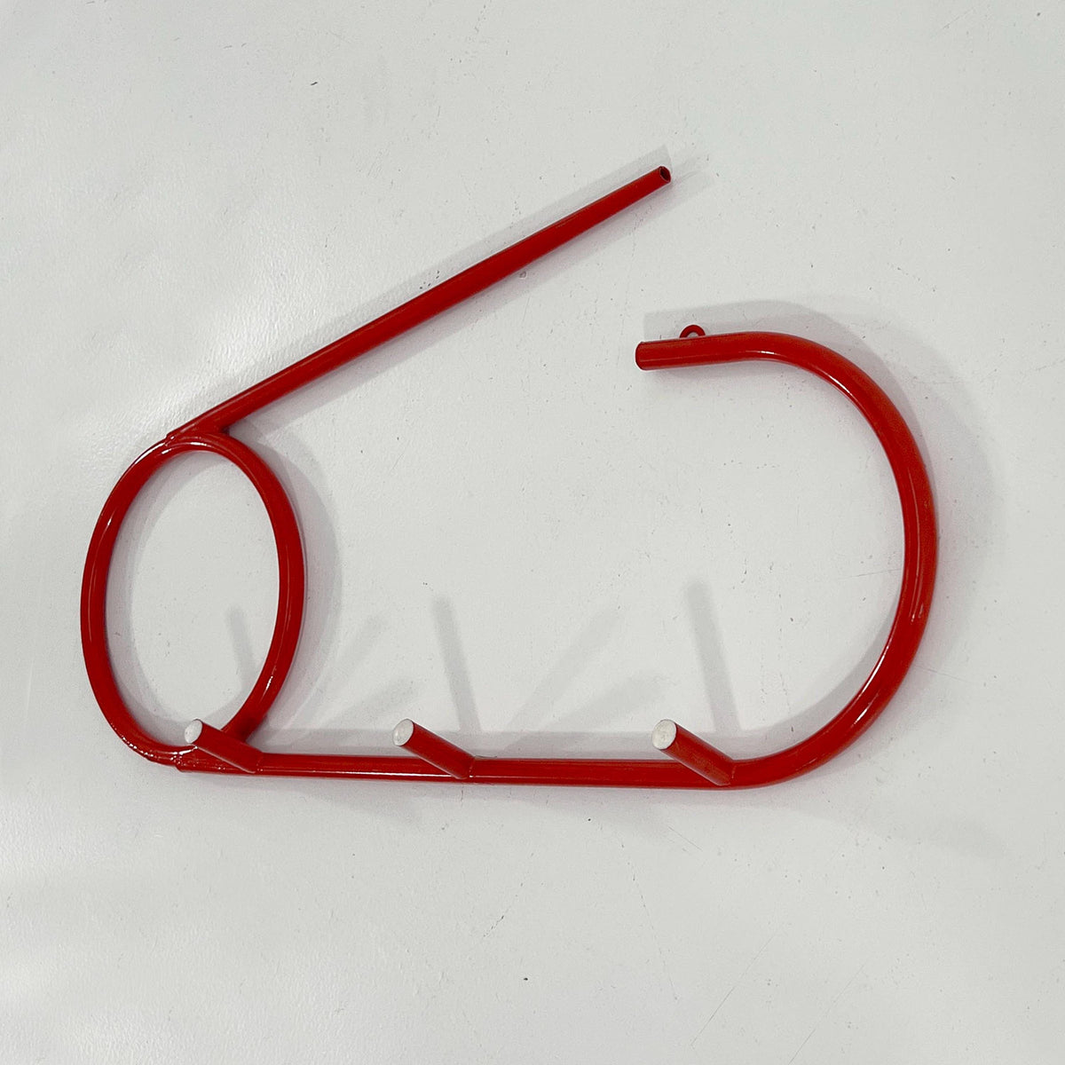 Vintage Coat Rack Red Pin by L'isola Che Non C'è Red