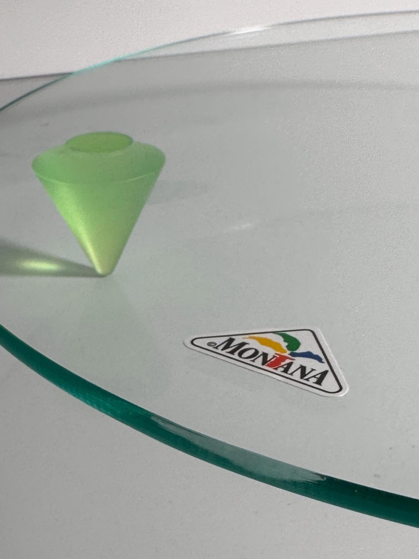 Bol vintage style Memphis Milano par Ettore Sottsass rouge bleu jaune