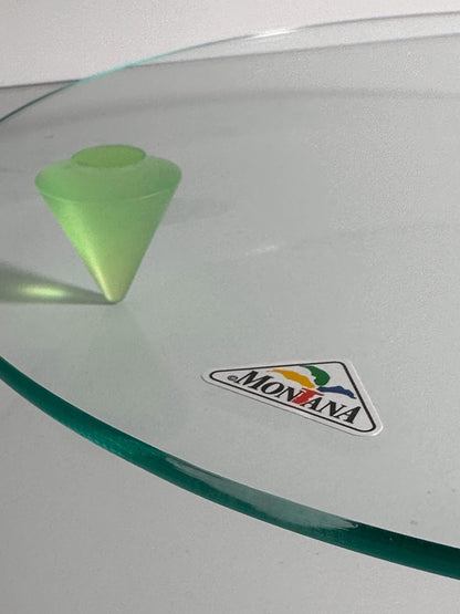 Bol vintage style Memphis Milano par Ettore Sottsass rouge bleu jaune