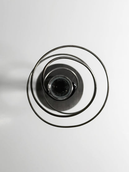 Vintage Postmodern Glas Metall Solifleur Blumenvase Memphis Milano 1990 Deutschland