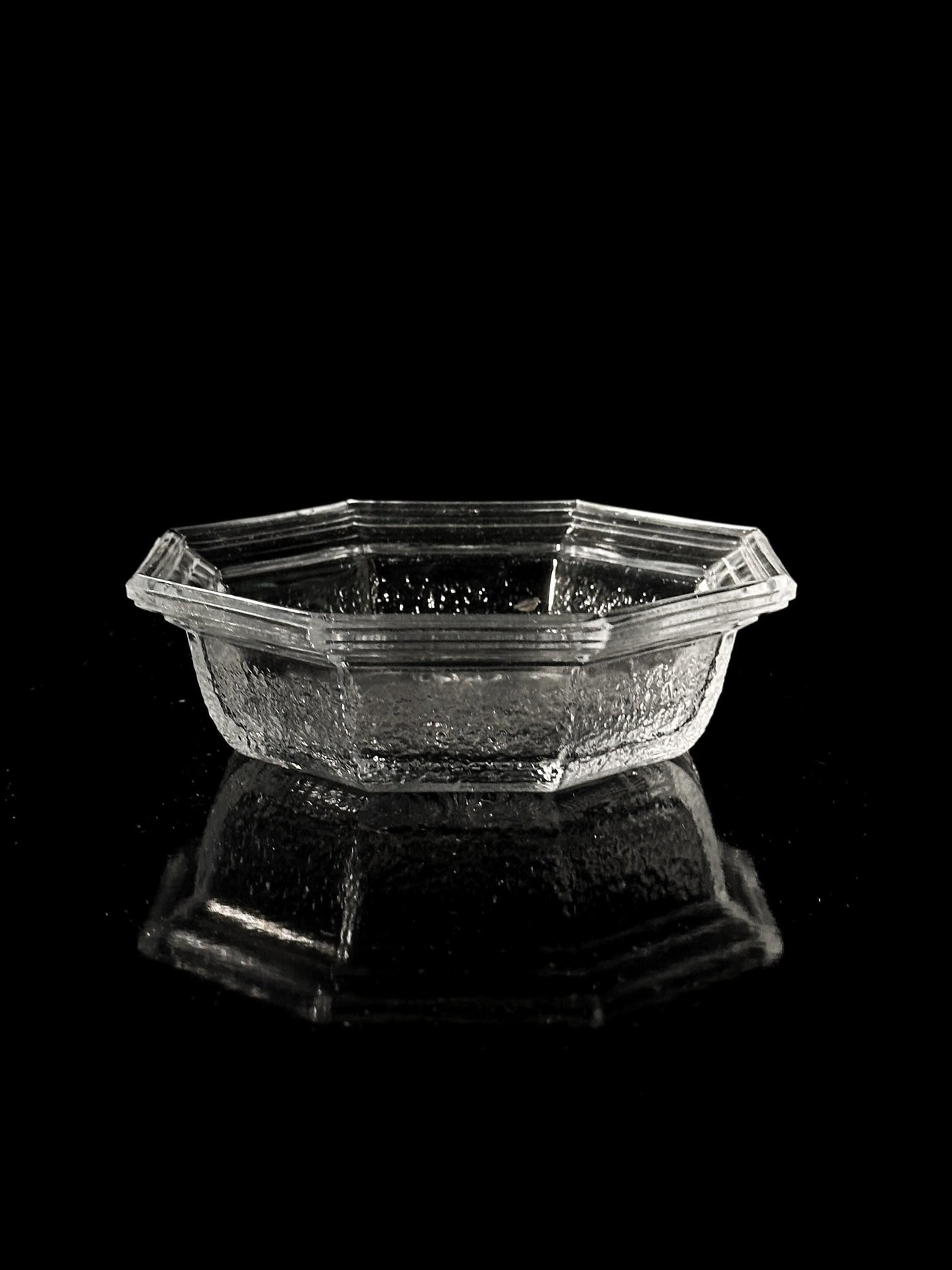 Vintage bowl WMF lead crystal from 1907 Art Deco Revival 80s set of 5