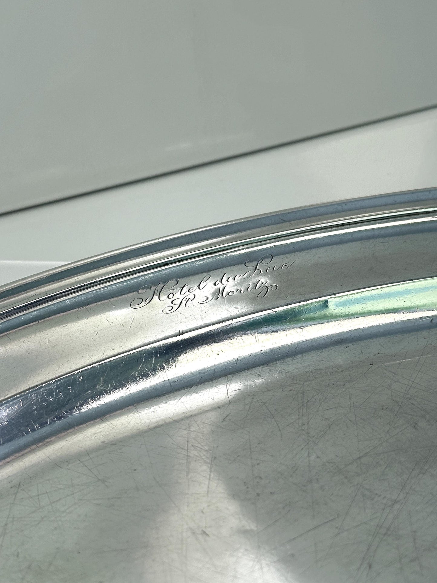 Vintage Christofle tray silver-plated Art Deco