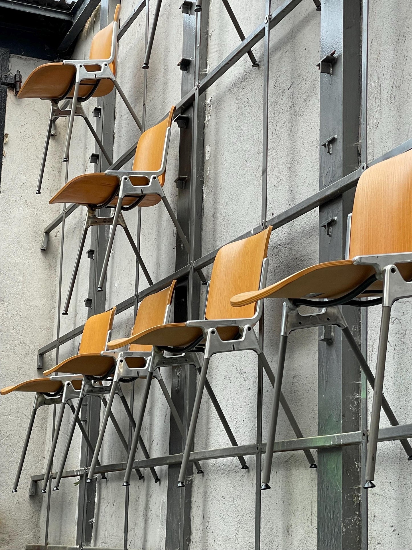 Vintage Stuhl DSC-106 von Giancarlo Piretti für Anonima Castelli stapelbar