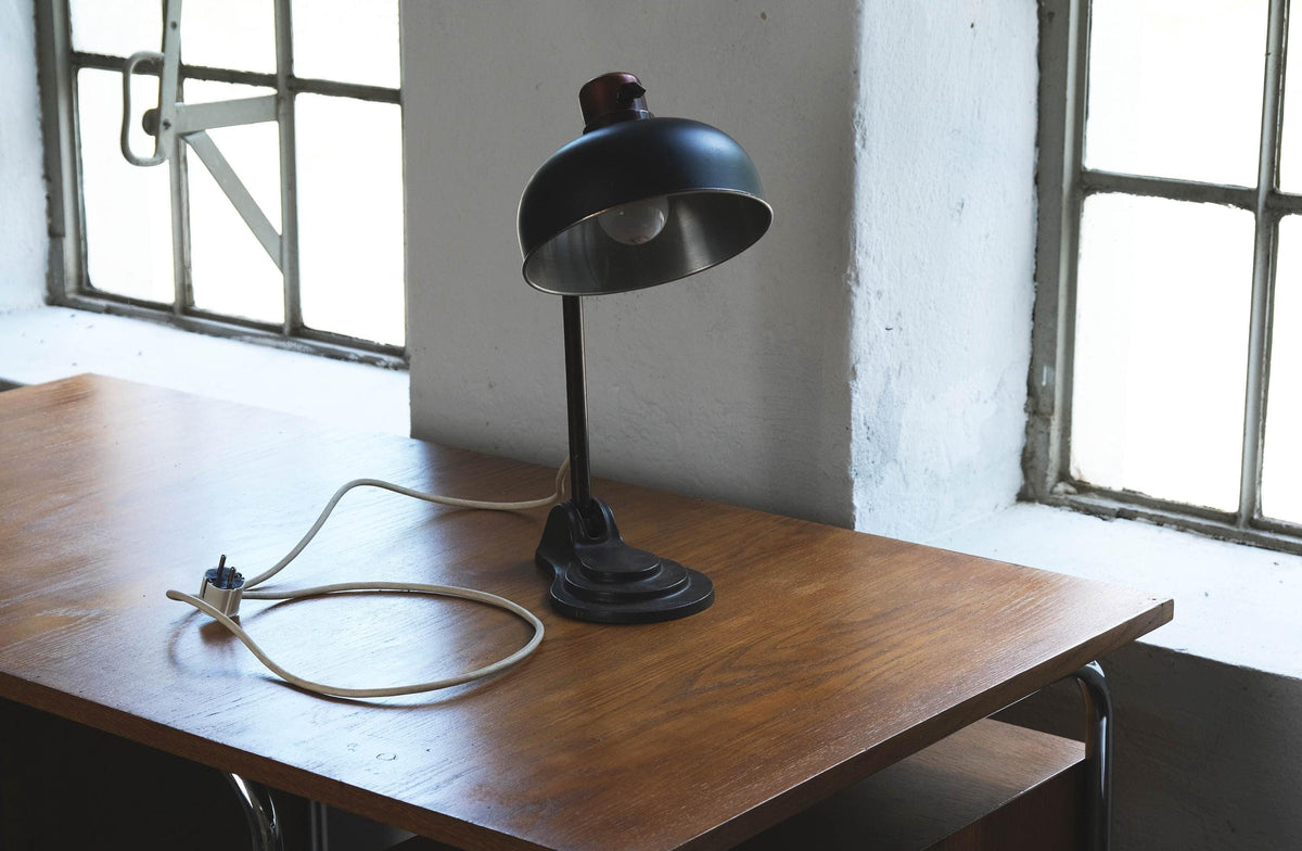 Lampe de bureau vintage Bauhaus par HALA 30