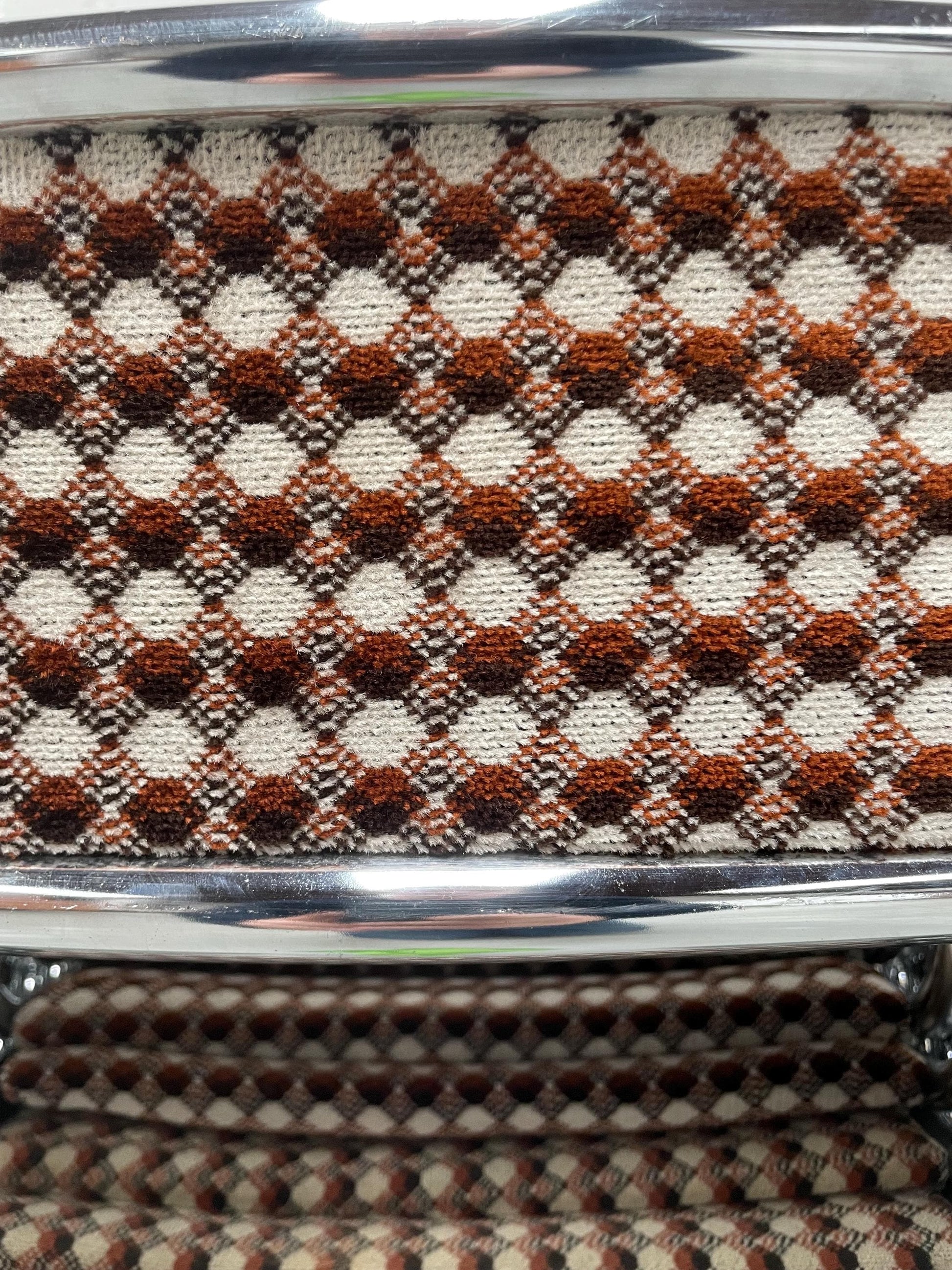 Vintage Stahlrohrstuhl stapelbar