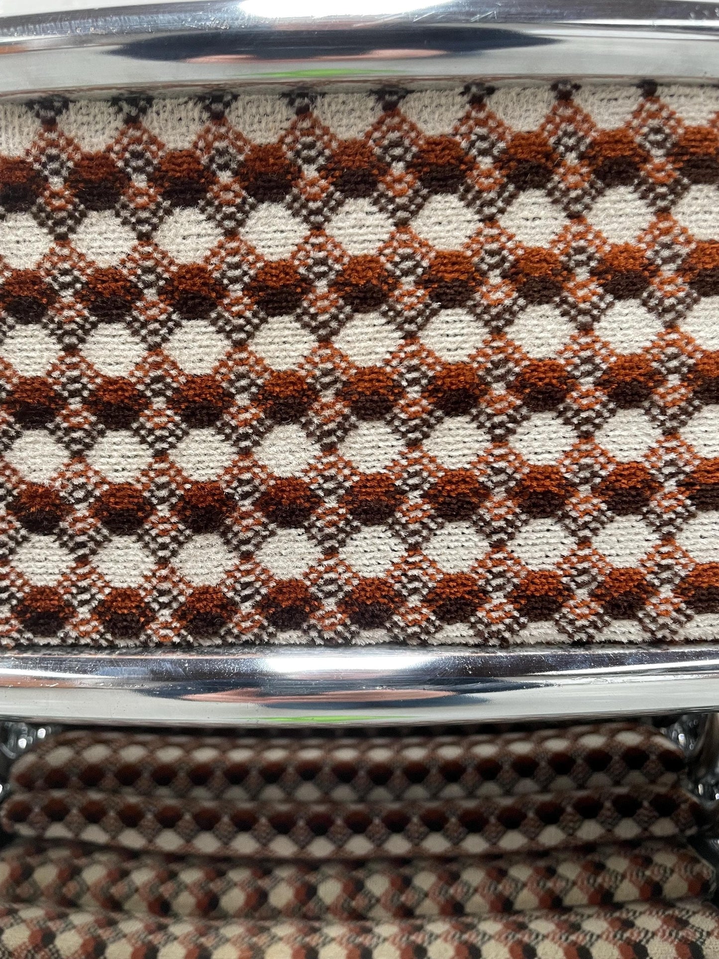 Vintage Stahlrohrstuhl stapelbar