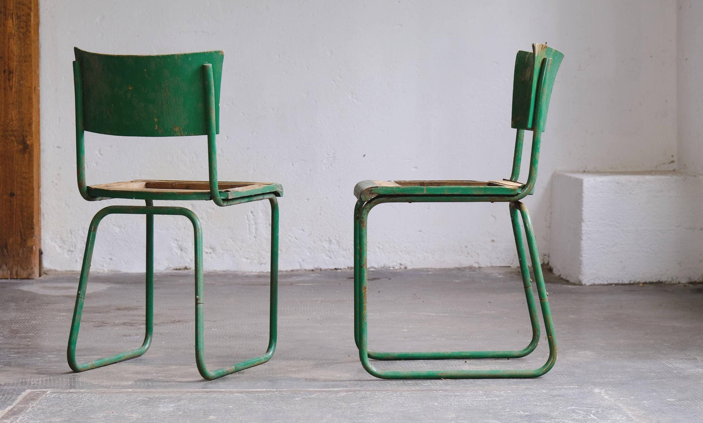 Chaise cantilever Bauhaus vintage à restaurer 1 sur 2