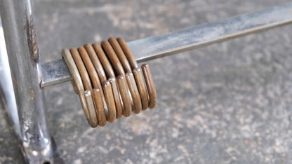 Vintage Wandgarderobe Bauhaus mit Hutablage und Kleiderhaken