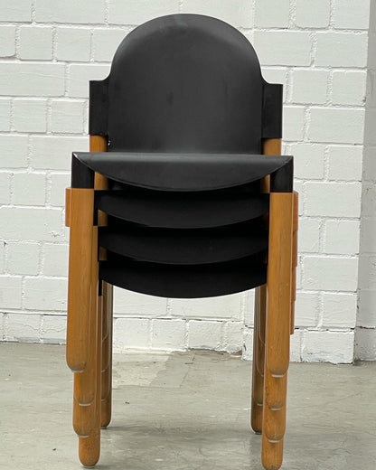 Vintage Stapelstuhl Flex 2000 von Gerd Lange für Thonet