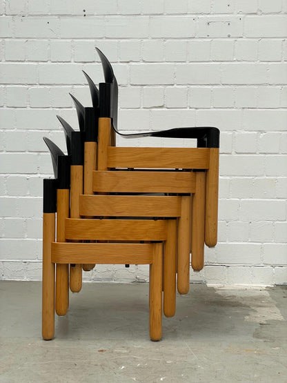 Vintage Stapelstuhl Flex 2000 von Gerd Lange für Thonet