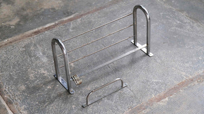 Vintage Bauhaus Wall Coat Rack #0024 with Hat Rack and Holder