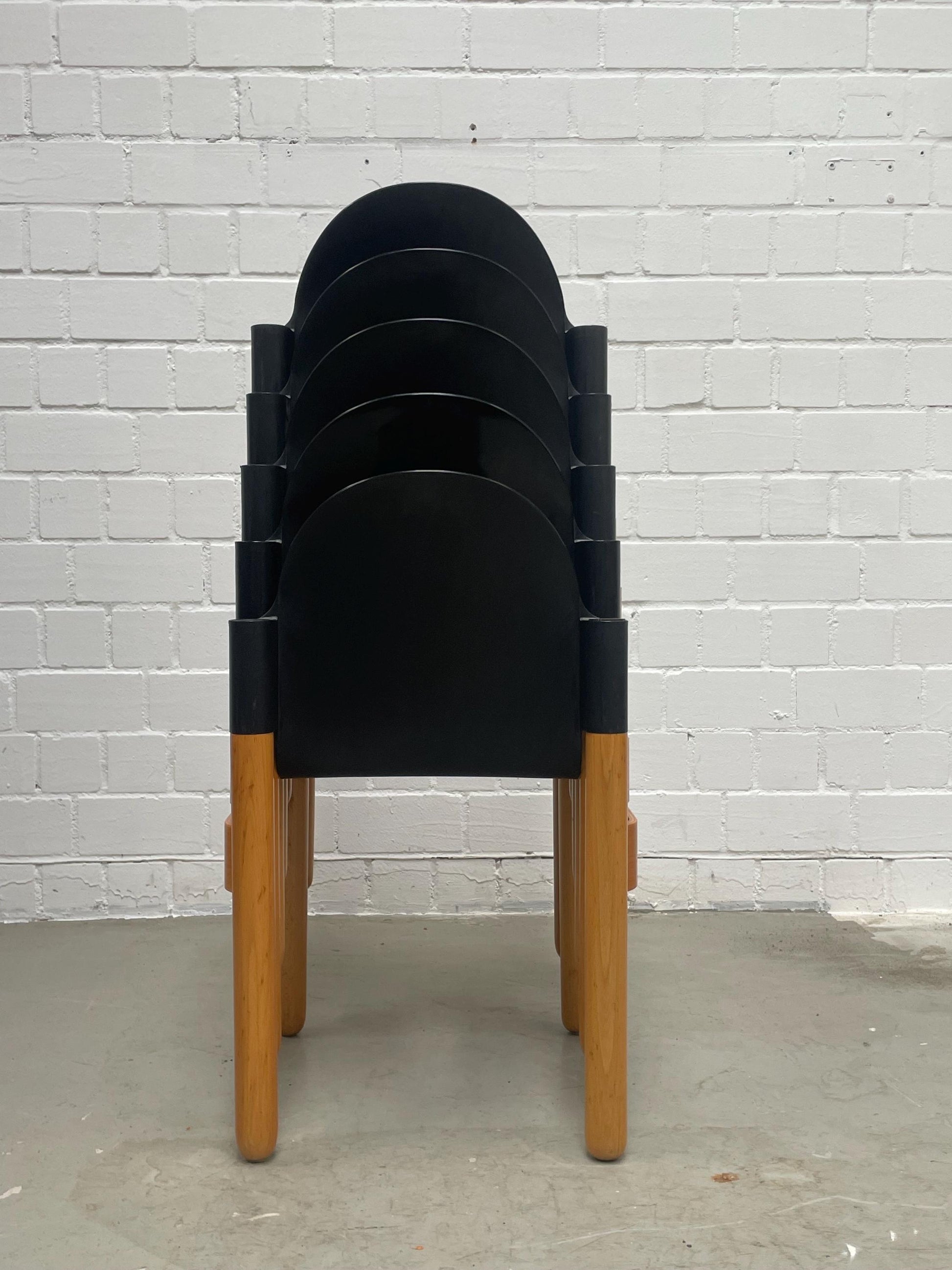 Vintage Stapelstuhl Flex 2000 von Gerd Lange für Thonet