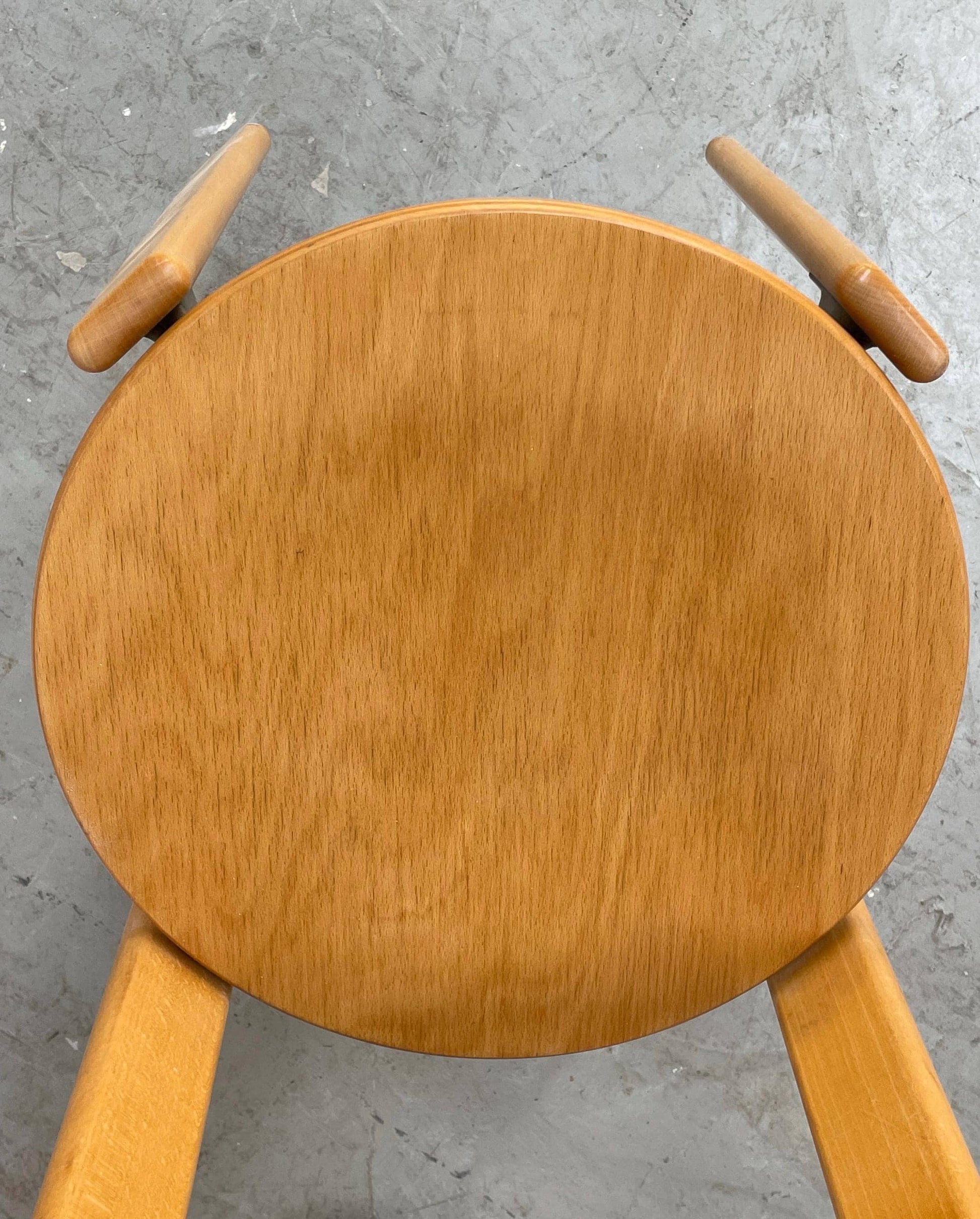 Vintage Stuhl Rey Chair von Bruno Rey für Kusch+Co stapelbar