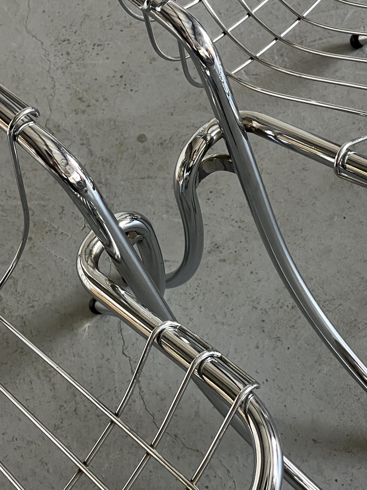 Vintage armchair Lynn by Gastone Rinaldi for Rima 1970s Italy