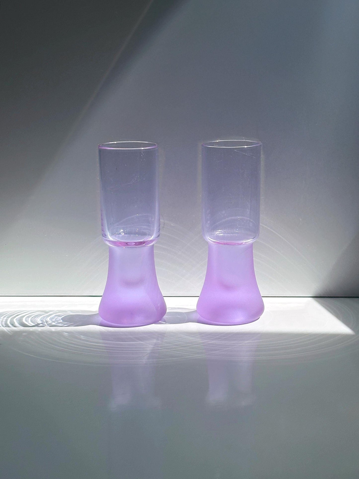 Vintage Longdrinkglas Alexandrit von Arnolfo di Cambio für Sergio Asti Set von 6