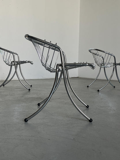 Vintage armchair Lynn by Gastone Rinaldi for Rima 1970s Italy