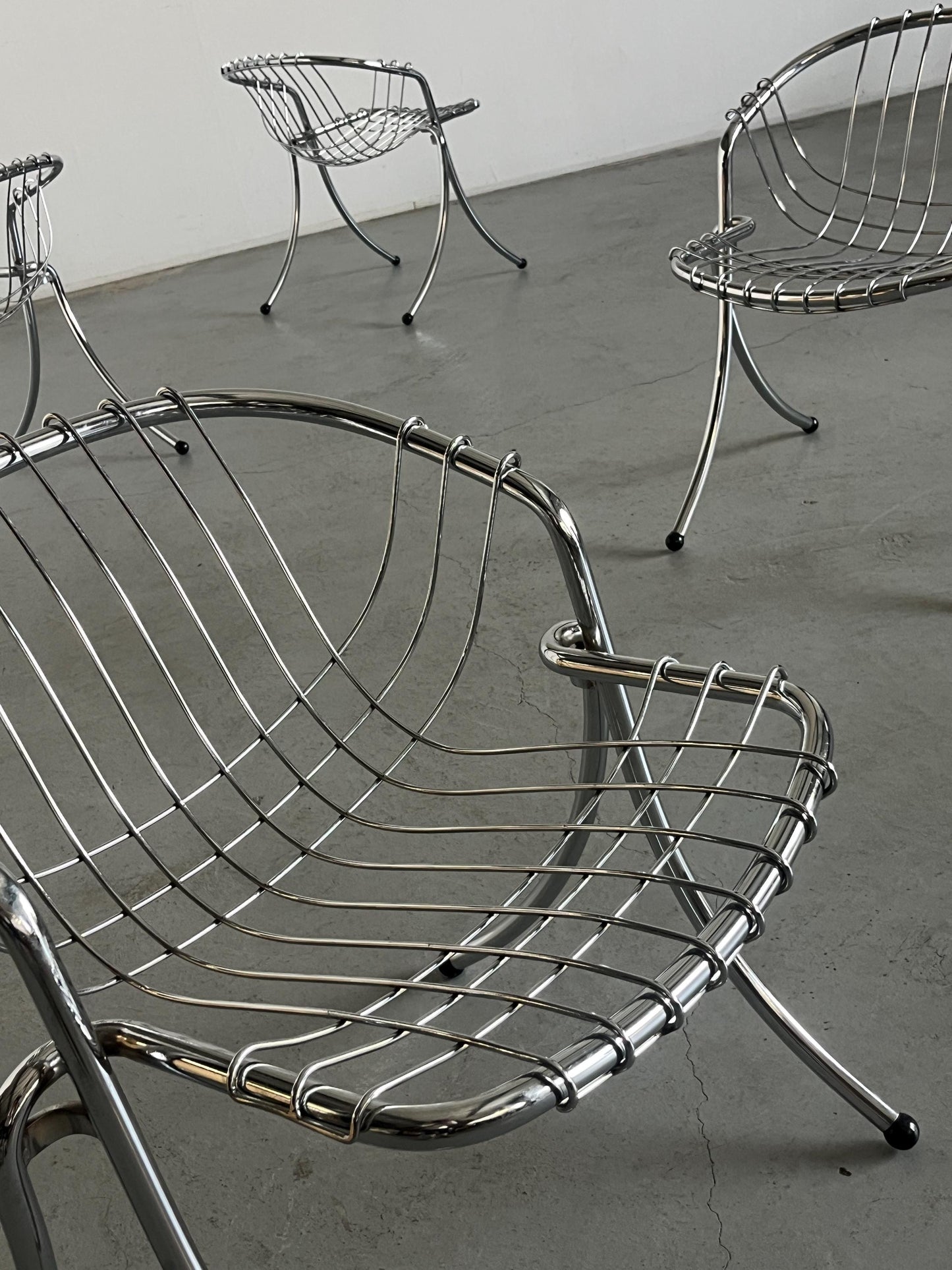 Vintage armchair Lynn by Gastone Rinaldi for Rima 1970s Italy