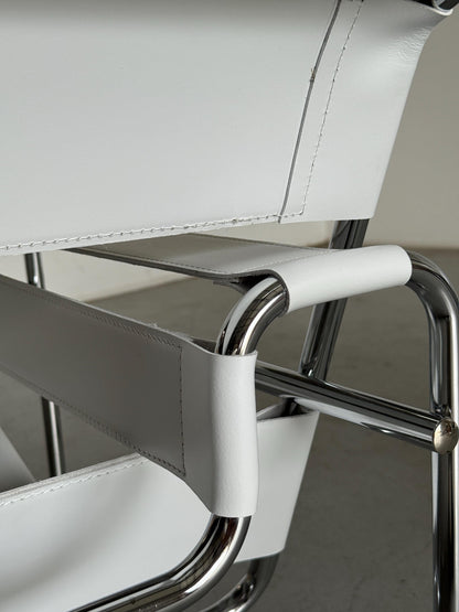 Vintage Wassily armchair by Marcel Breuer Bauhaus design 1970s