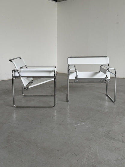 Vintage Wassily armchair by Marcel Breuer Bauhaus design 1970s