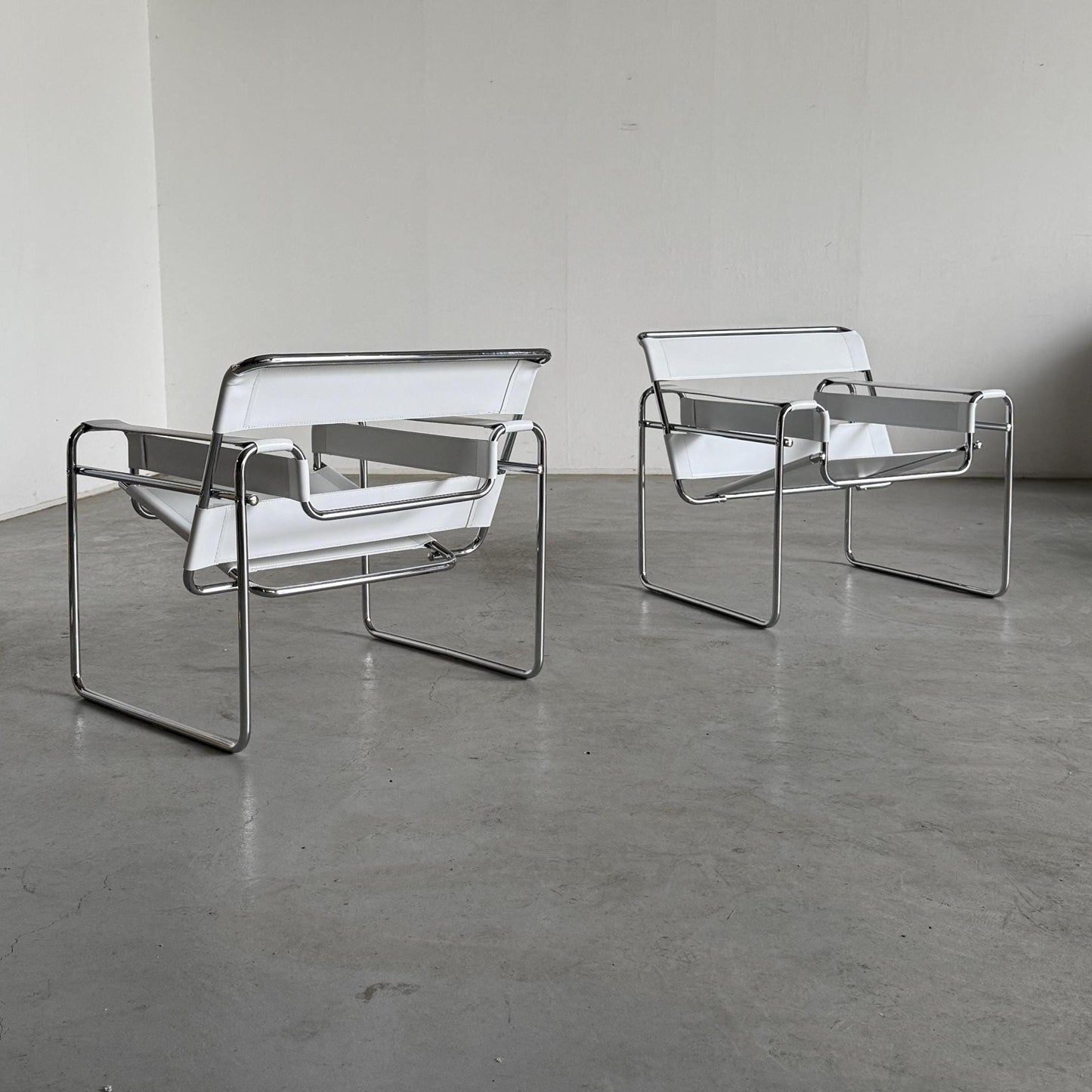 Vintage Wassily armchair by Marcel Breuer Bauhaus design 1970s