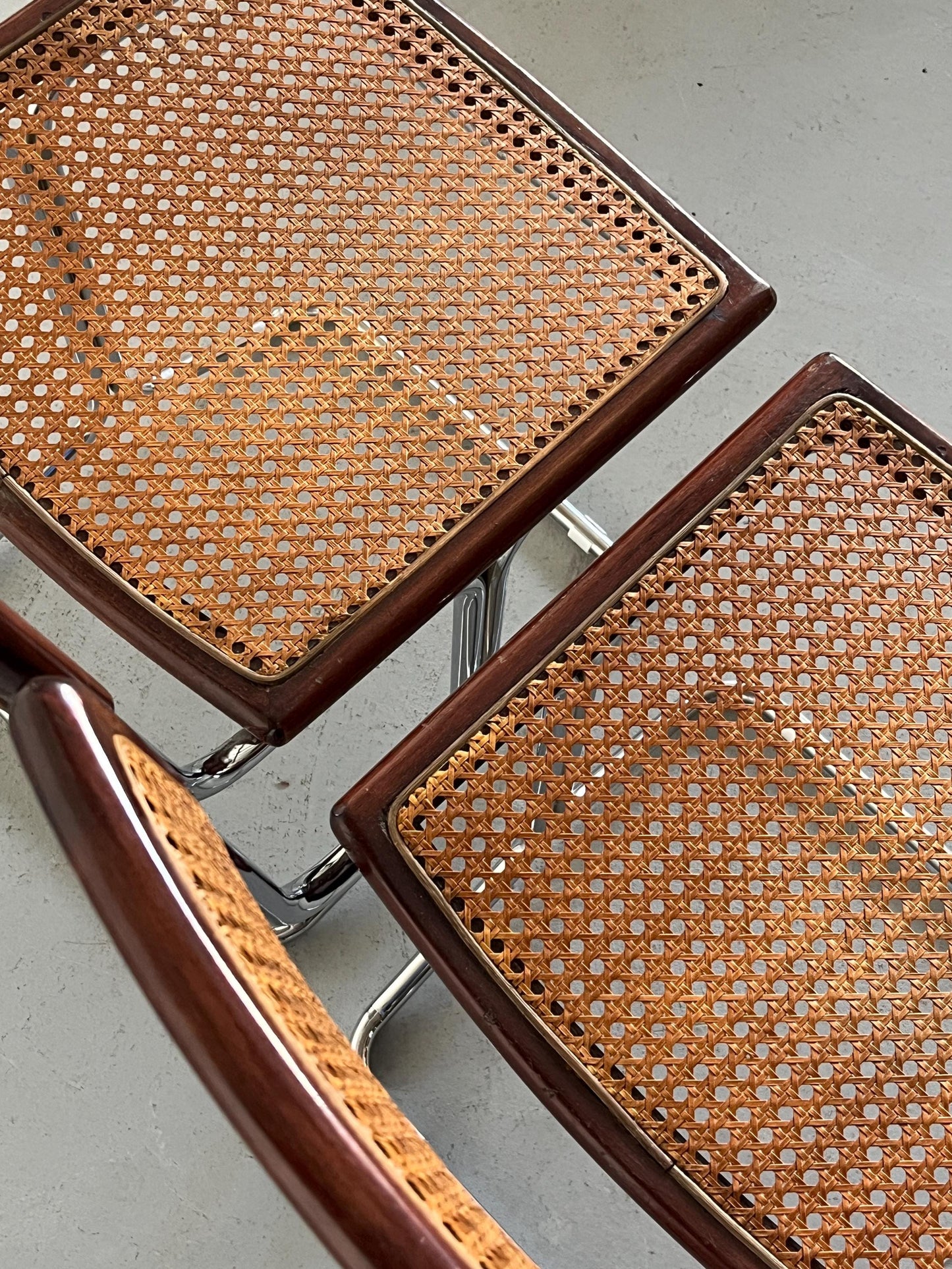 Vintage Essstuhl von Antonio Ari Colombo für Arflex Set von 2