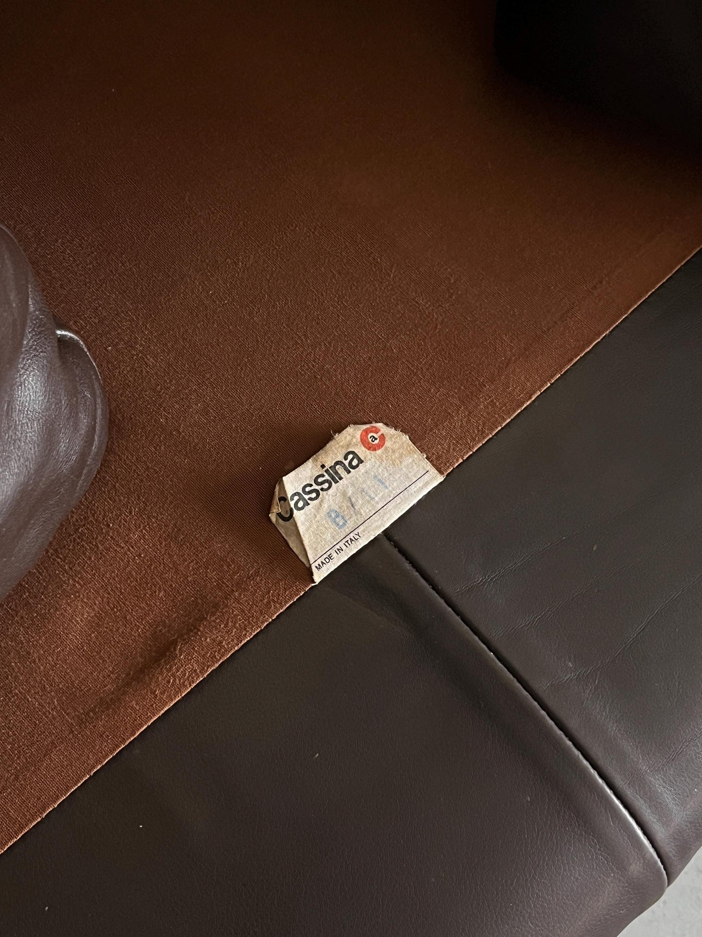 Vintage Maralunga Ensemble von Vico Magistretti für Cassina 1970er Set von 2