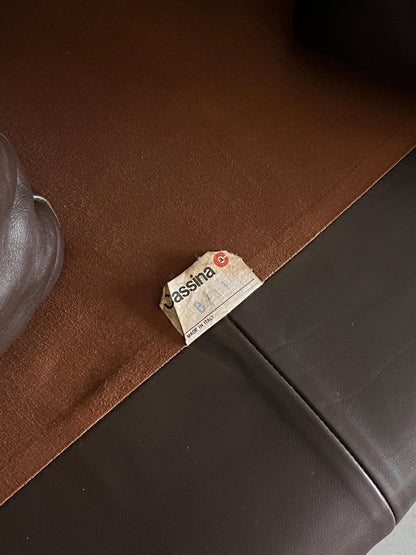 Vintage Maralunga Ensemble von Vico Magistretti für Cassina 1970er Set von 2