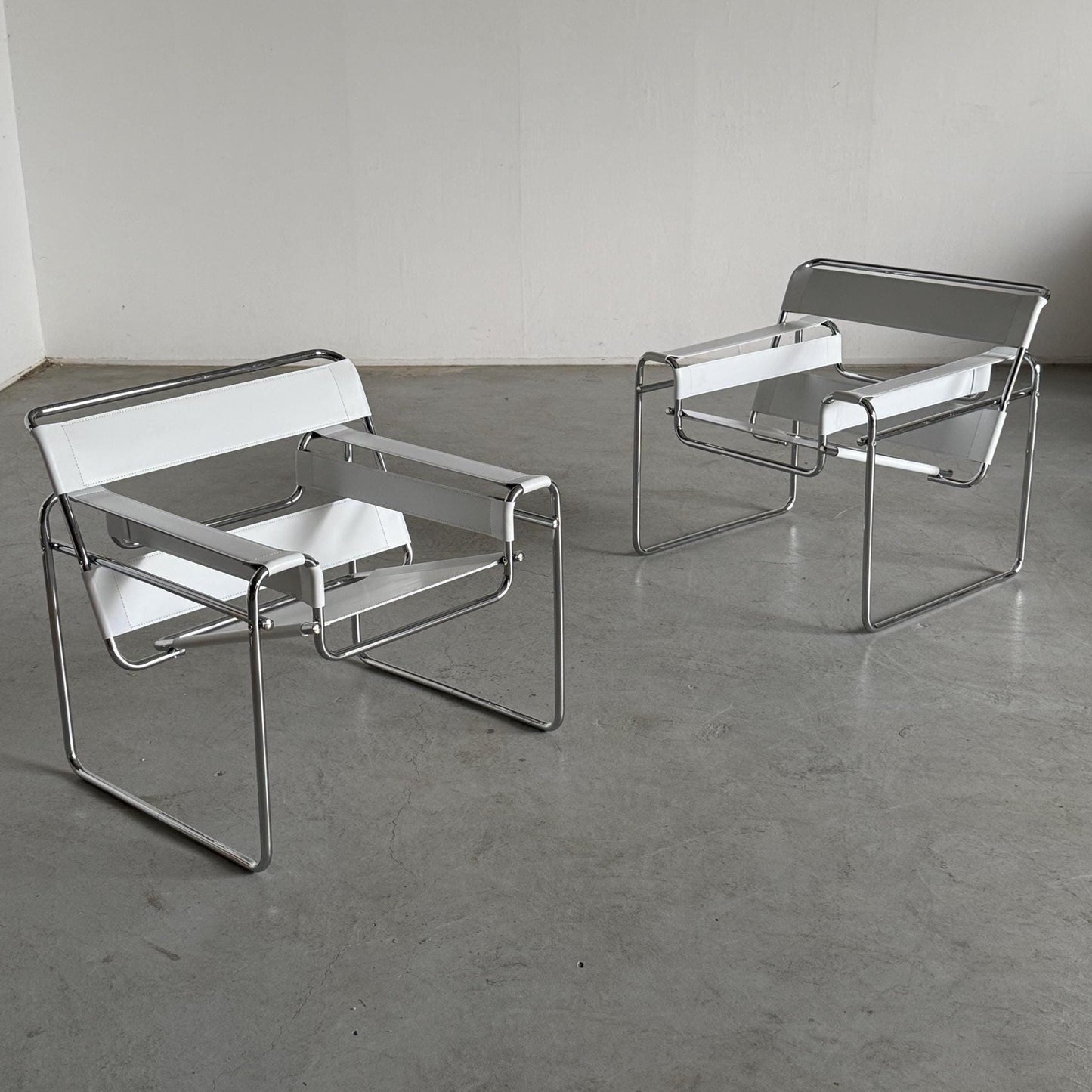 Vintage Wassily armchair by Marcel Breuer Bauhaus design 1970s