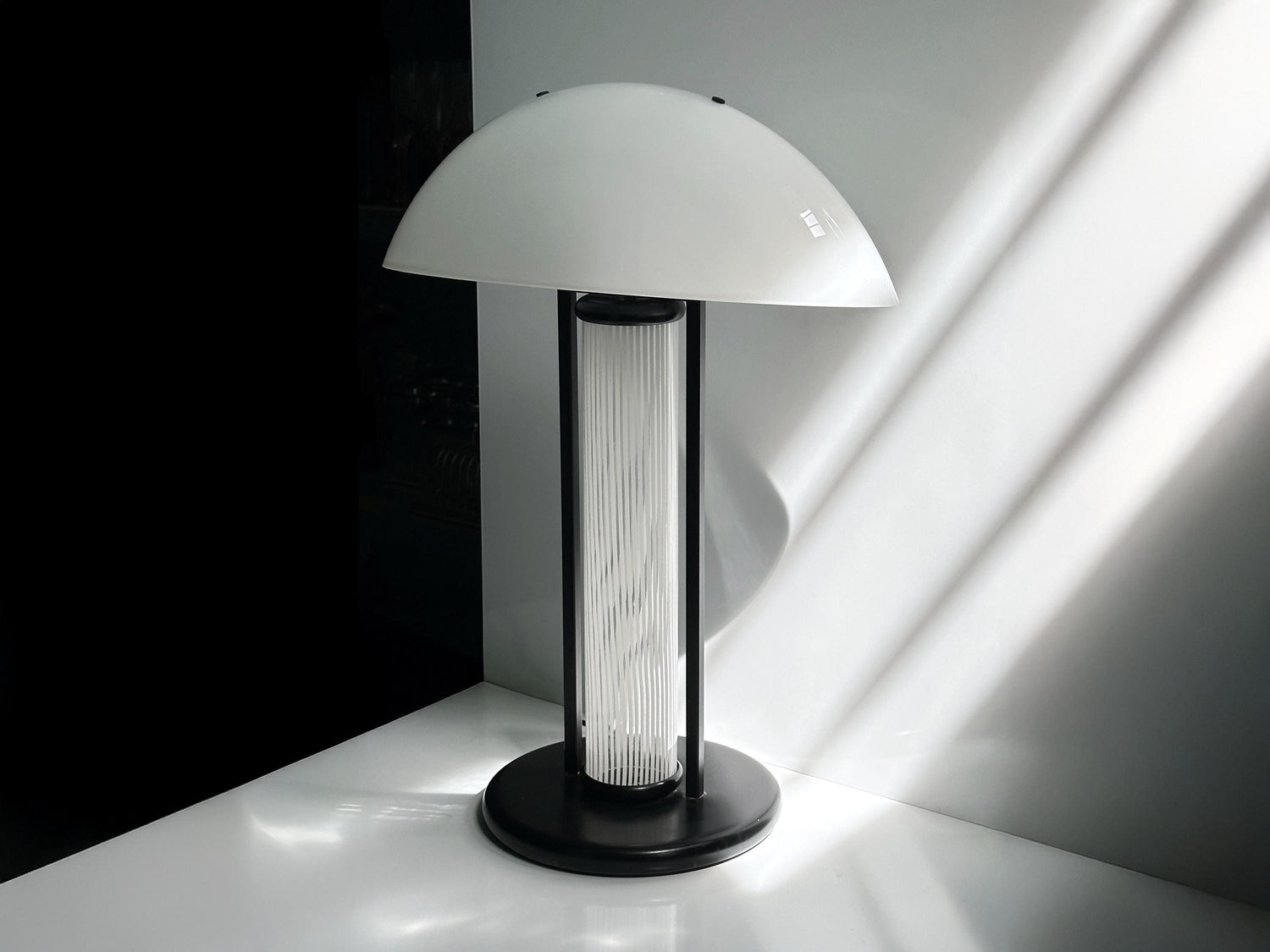 Vintage Tischlampe Murano von Bruno Gecchelin für Skipper und Pollux