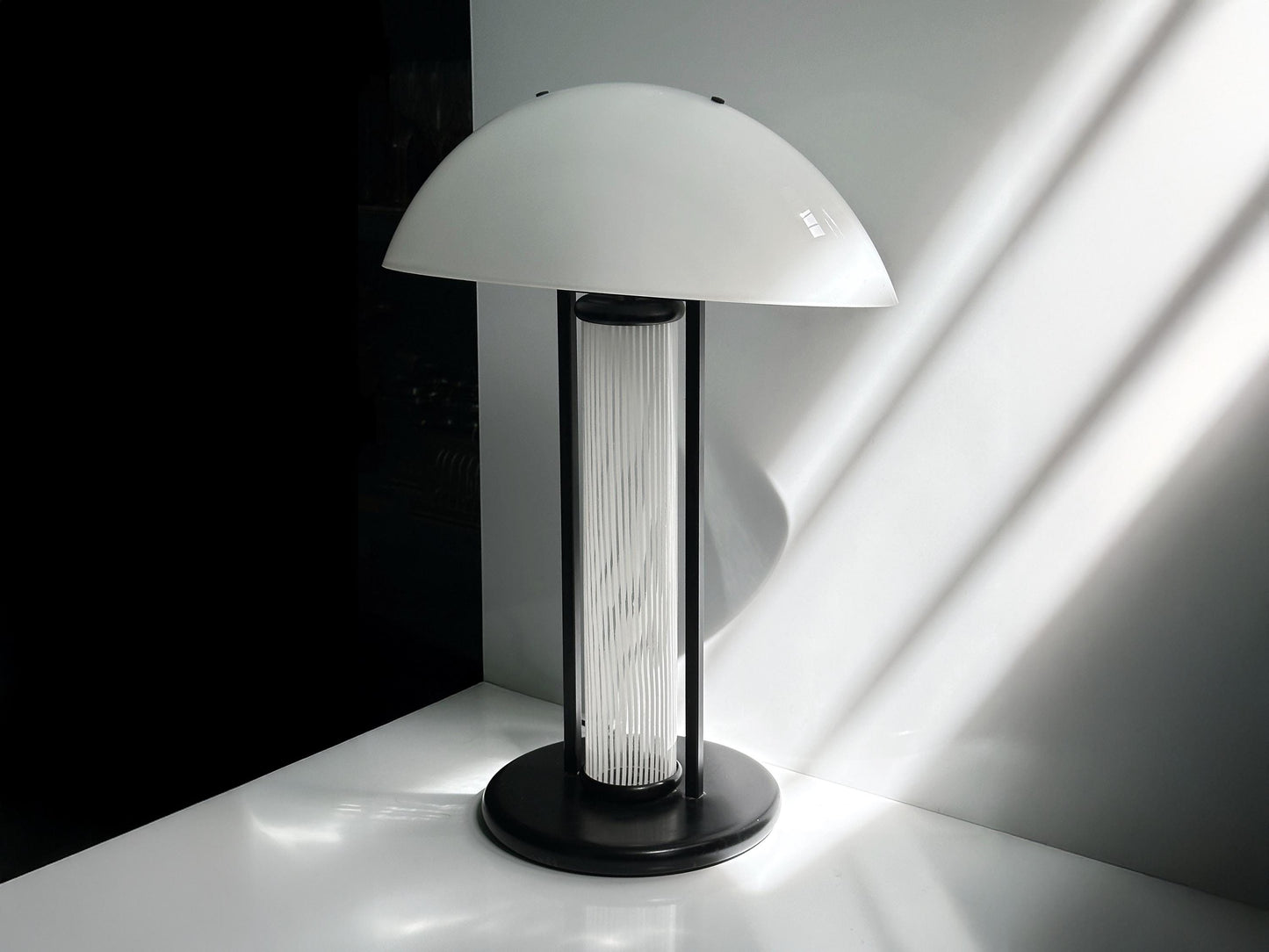 Vintage Tischlampe aus Muranoglas von Bruno Gecchelin für Skipper und Pollux