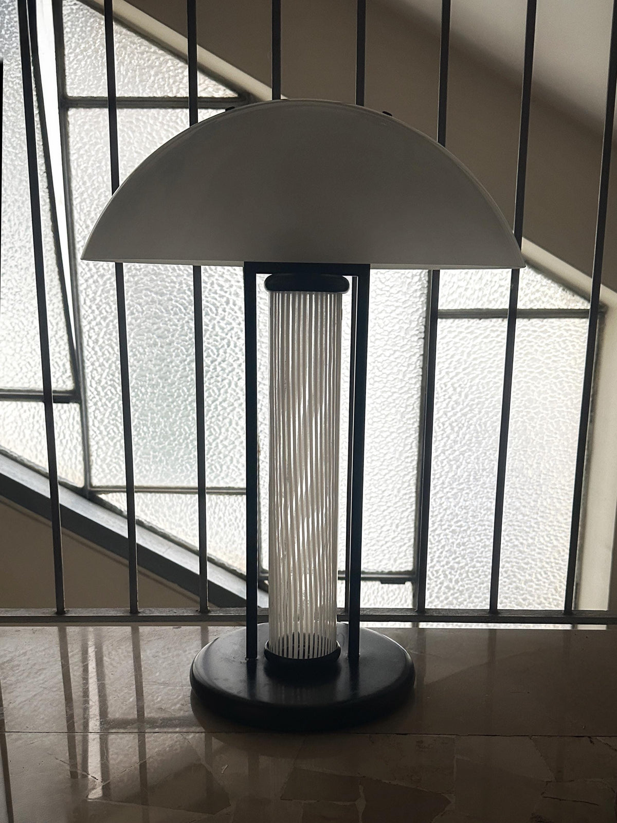 Vintage Tischlampe Murano von Bruno Gecchelin für Skipper und Pollux