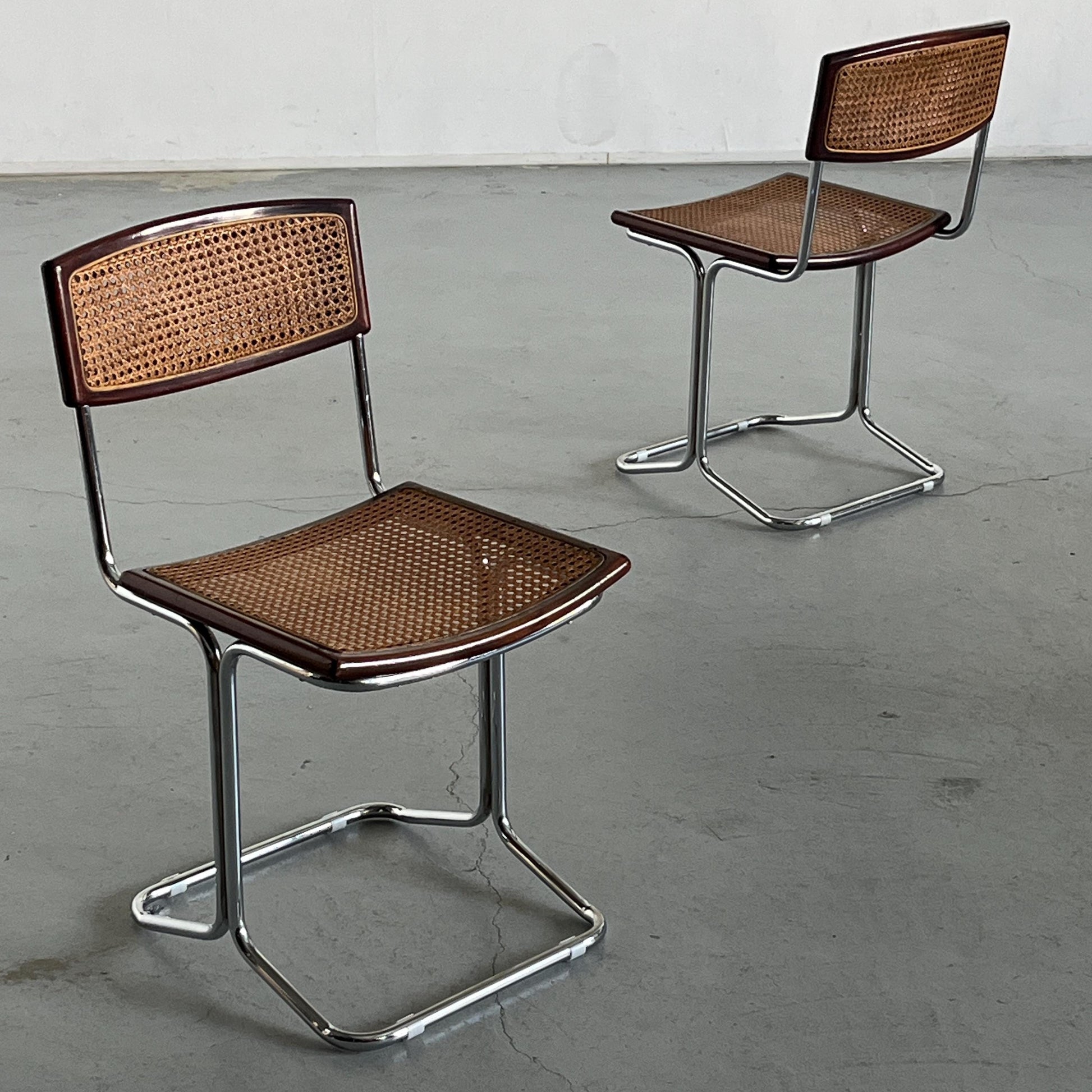 Vintage Essstuhl von Antonio Ari Colombo für Arflex Set von 2