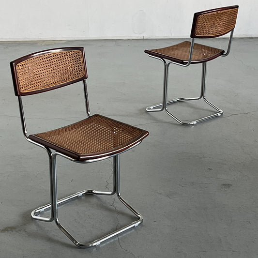 Vintage Essstuhl von Antonio Ari Colombo für Arflex Set von 2