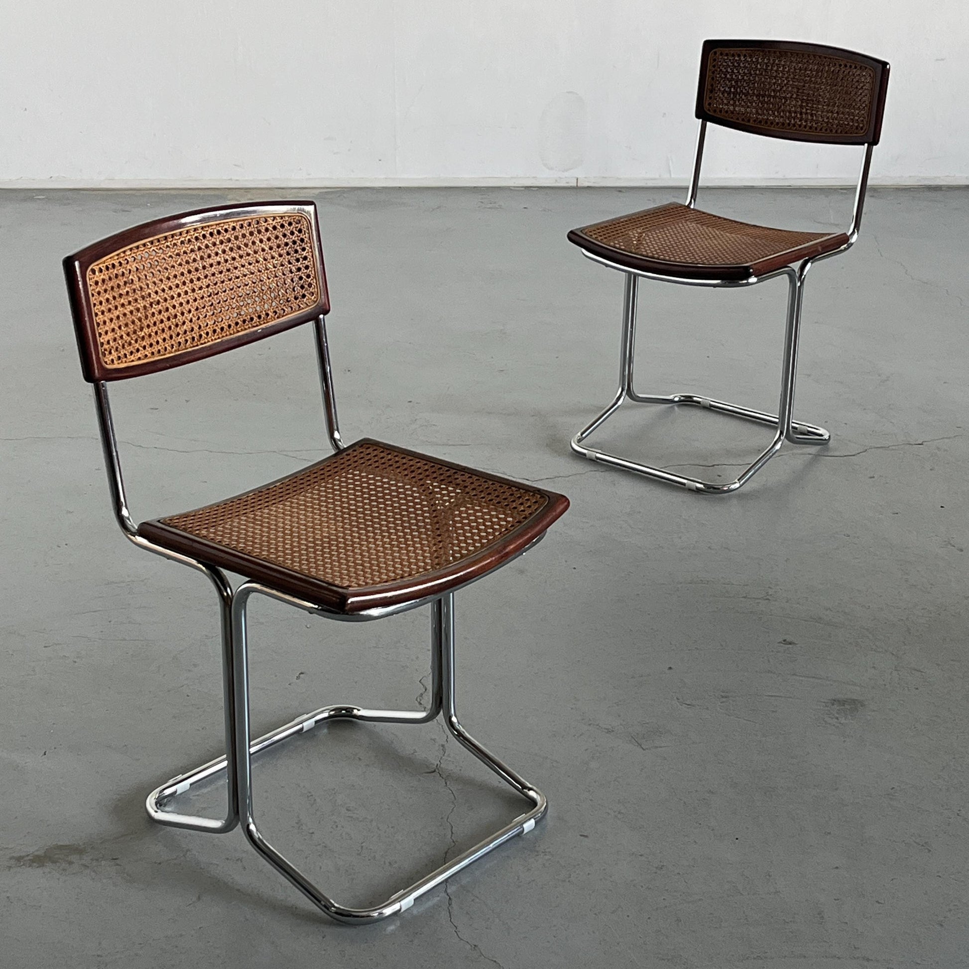 Vintage Essstuhl von Antonio Ari Colombo für Arflex Set von 2