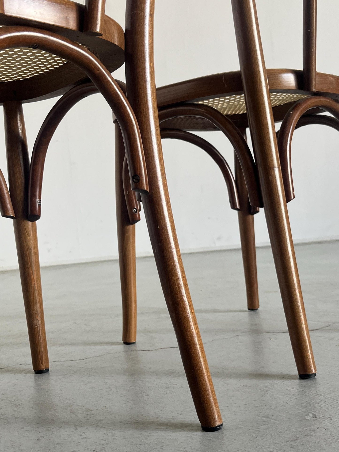 Vintage Stuhl Set von 2 Thonet No. 14 Stil